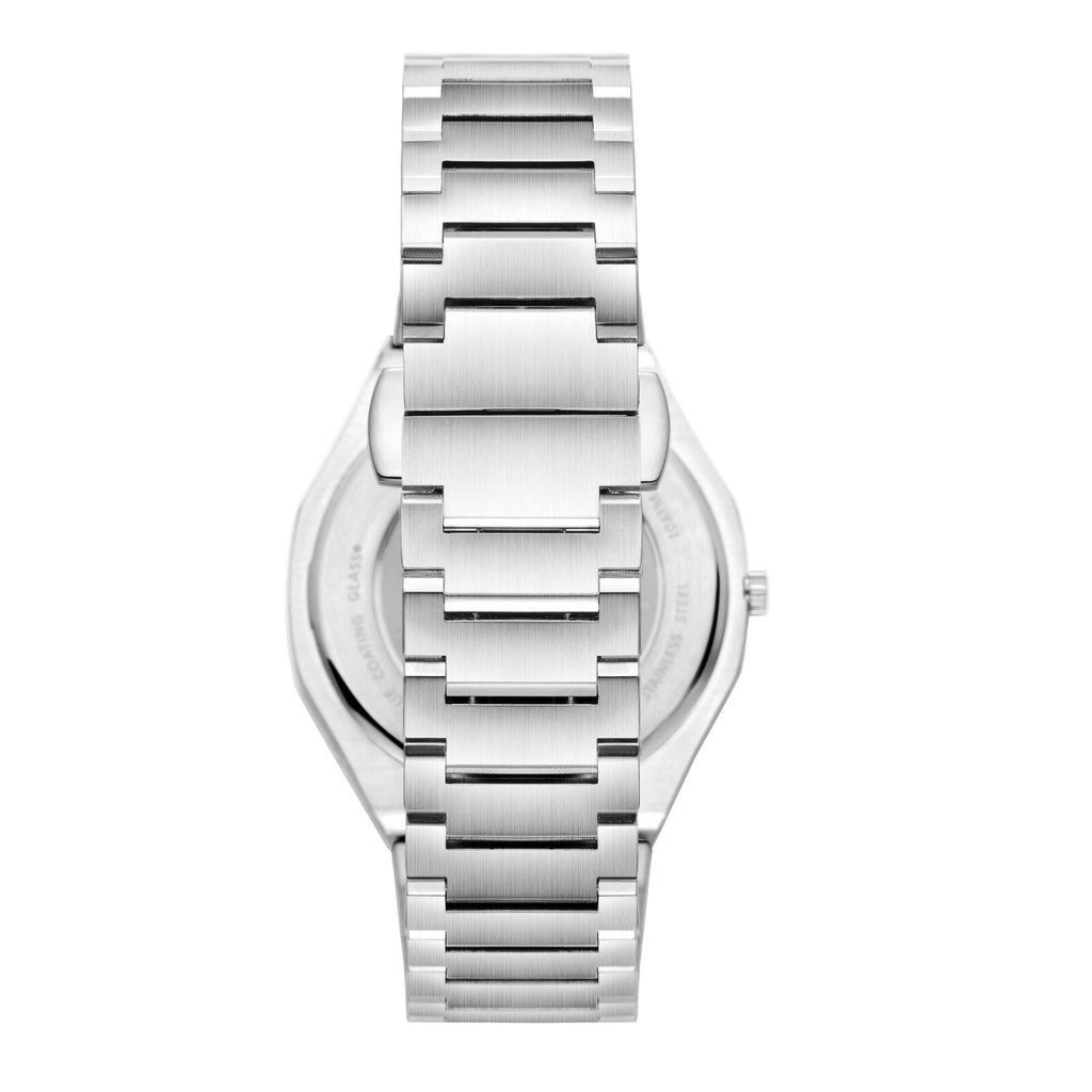 Beverly Hills Polo Club Slim Tech 5 Green Dial Silver 40mm Watch BP3832X.370