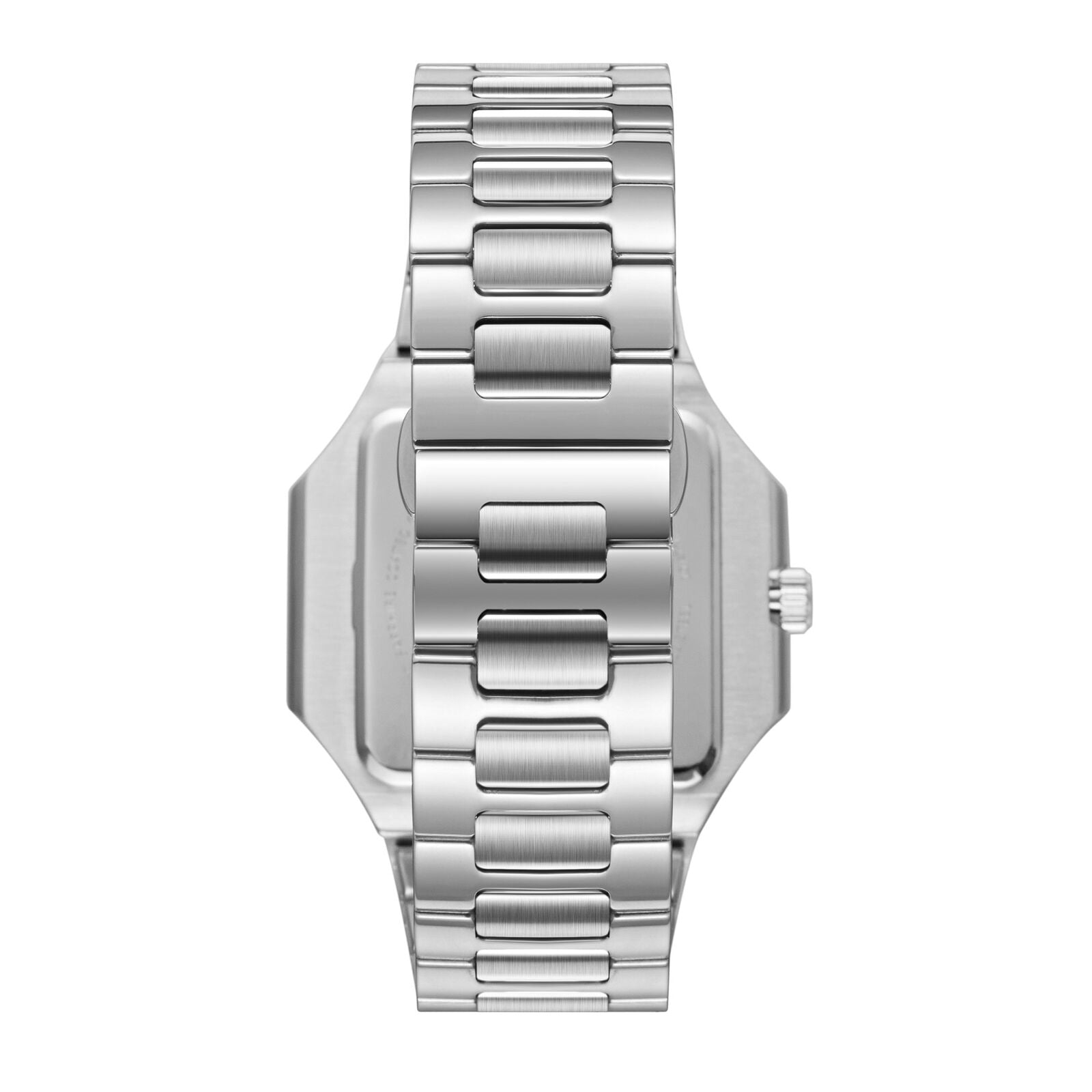 Beverly Hills Polo Club Roman Numeral Blue Dial Silver 45mm Watch BP3845X.390
