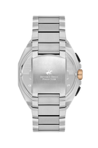 Beverly Hills Polo Club Multifunction Black Dial Rose Gold / Silver Watch BP3537X.550