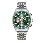 Beverly Hills Polo Club Multifunction Green Dial Two-Tone Watch - BP3823X.270