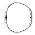 Beverly Hills Polo Club Blue Steel Two-Tone Square Watch - BP3824C.230