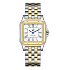 Beverly Hills Polo Club Blue Steel Two-Tone Square Watch - BP3824C.230