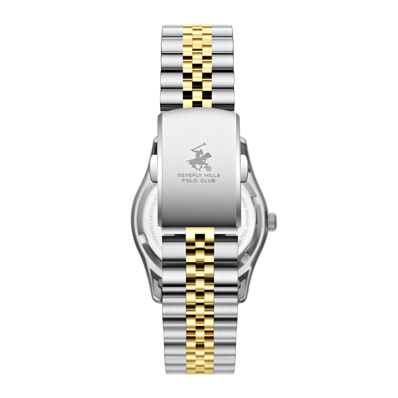 Beverly Hills Polo Club Luxury Two-Tone Genuine Diamond Watch - BP3808C.220