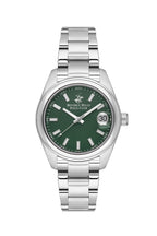 Beverly Hills Polo Club Green Dial Silver 32mm Date Watch – BP3597X.370