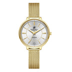 Beverly Hills Polo Club Gold Mesh Diamond Watch – BP3312X.130