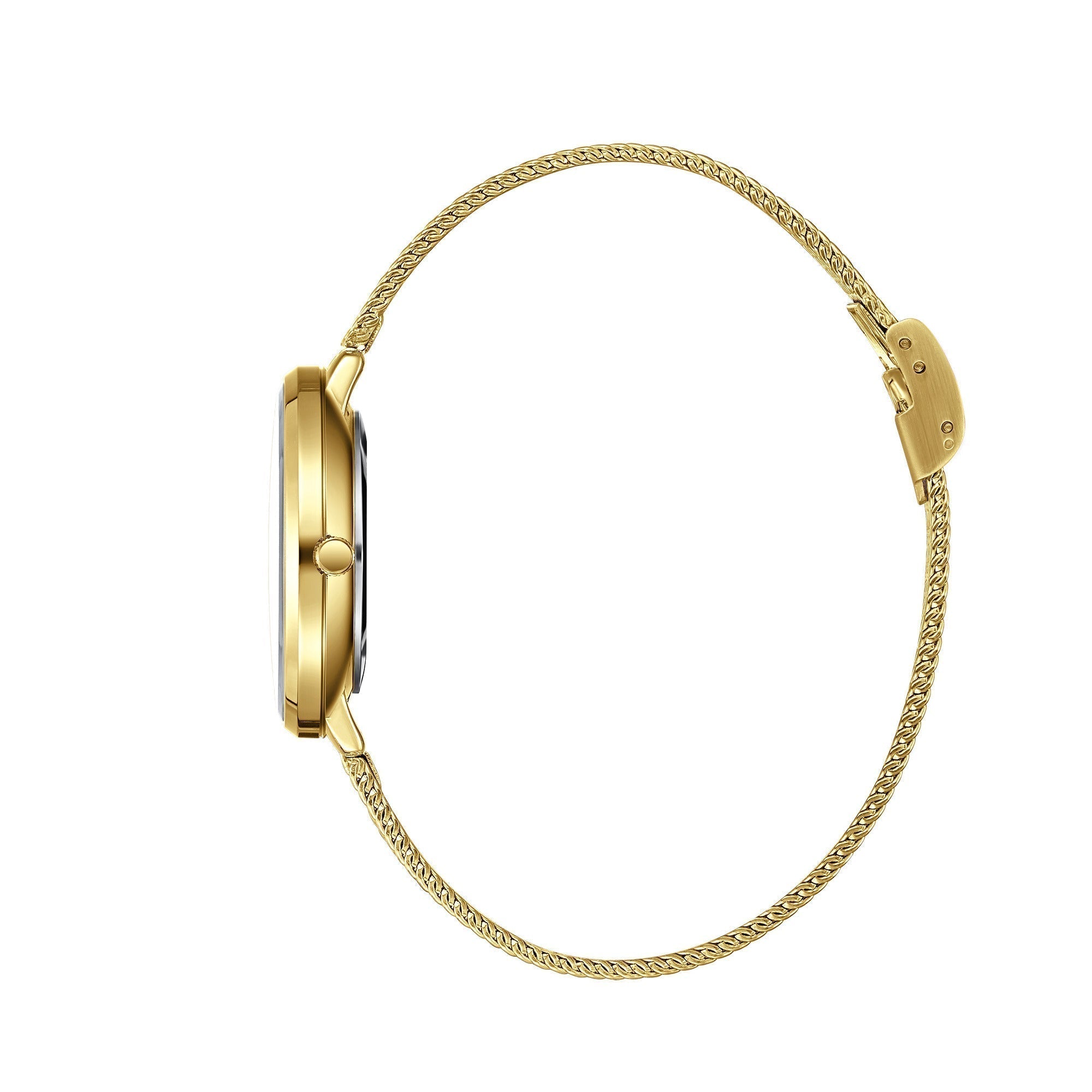 Beverly Hills Polo Club Gold Mesh Diamond Watch – BP3312X.130