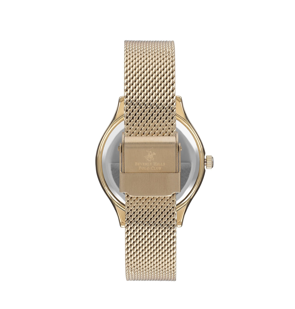 BEVERLY HILLS POLO CLUB MOP Diamond Watch – BP3167C.120