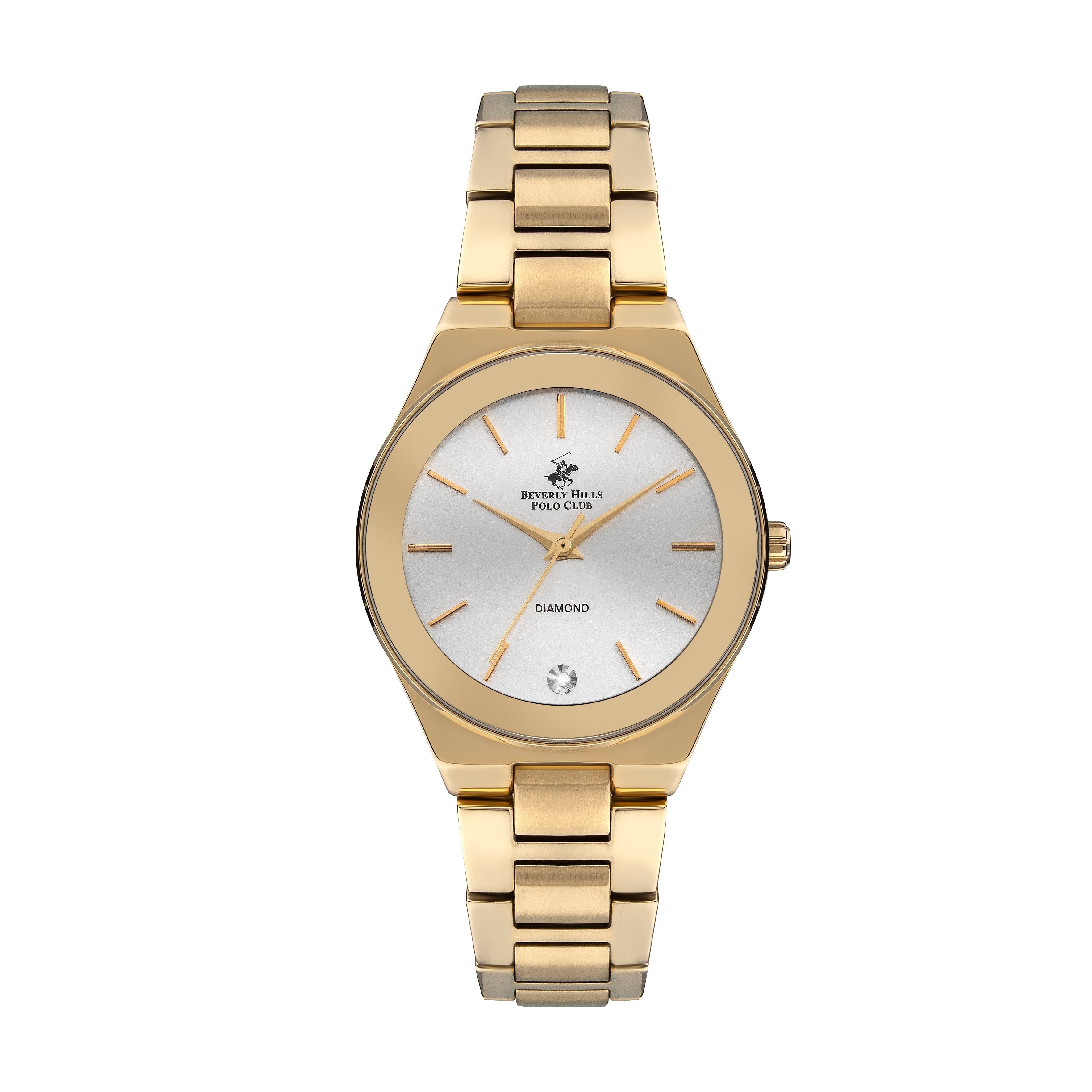 Beverly Hills Polo Club All Gold Diamond Watch - BP3229X.130 Main image