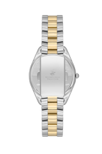 Beverly Hills Polo Club Mother Pearl Two-Tone Diamond Watch BP3564C.220