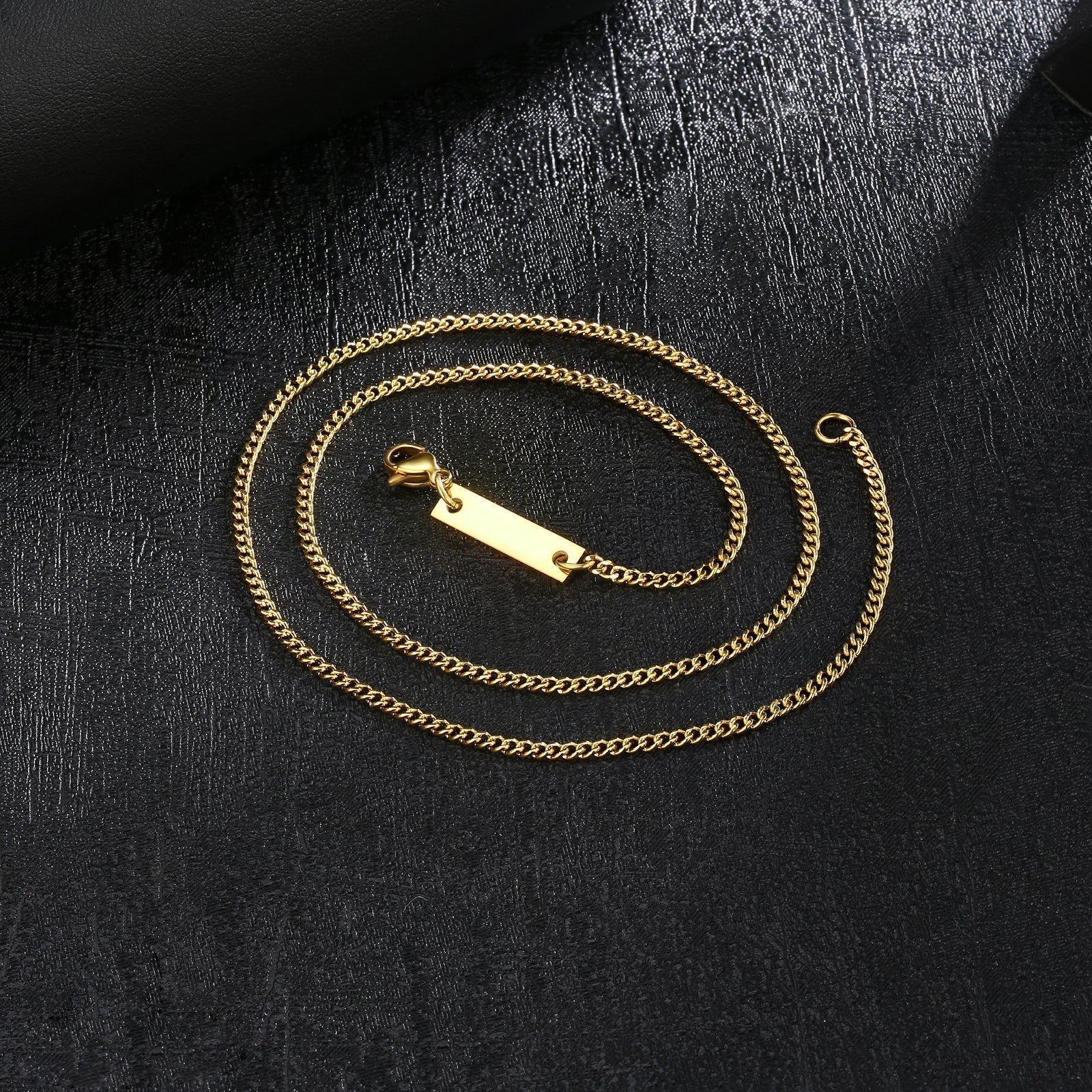 Big Daddy 2mm Cuban Gold Chain Secundaire afbeelding