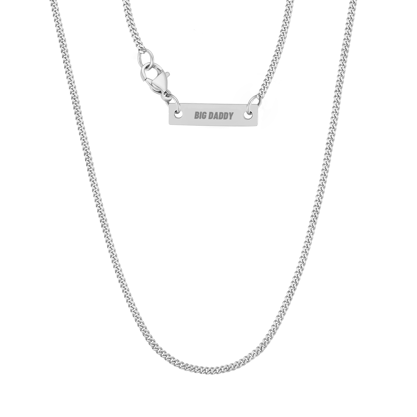 Big Daddy 2mm Cuban Silver Chain Main image