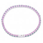Big Daddy 4MM Silver Green Tennis Iced Out Bracelet
