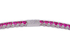 Big Daddy 4MM Silver Ruby Tennis Iced Out Chain