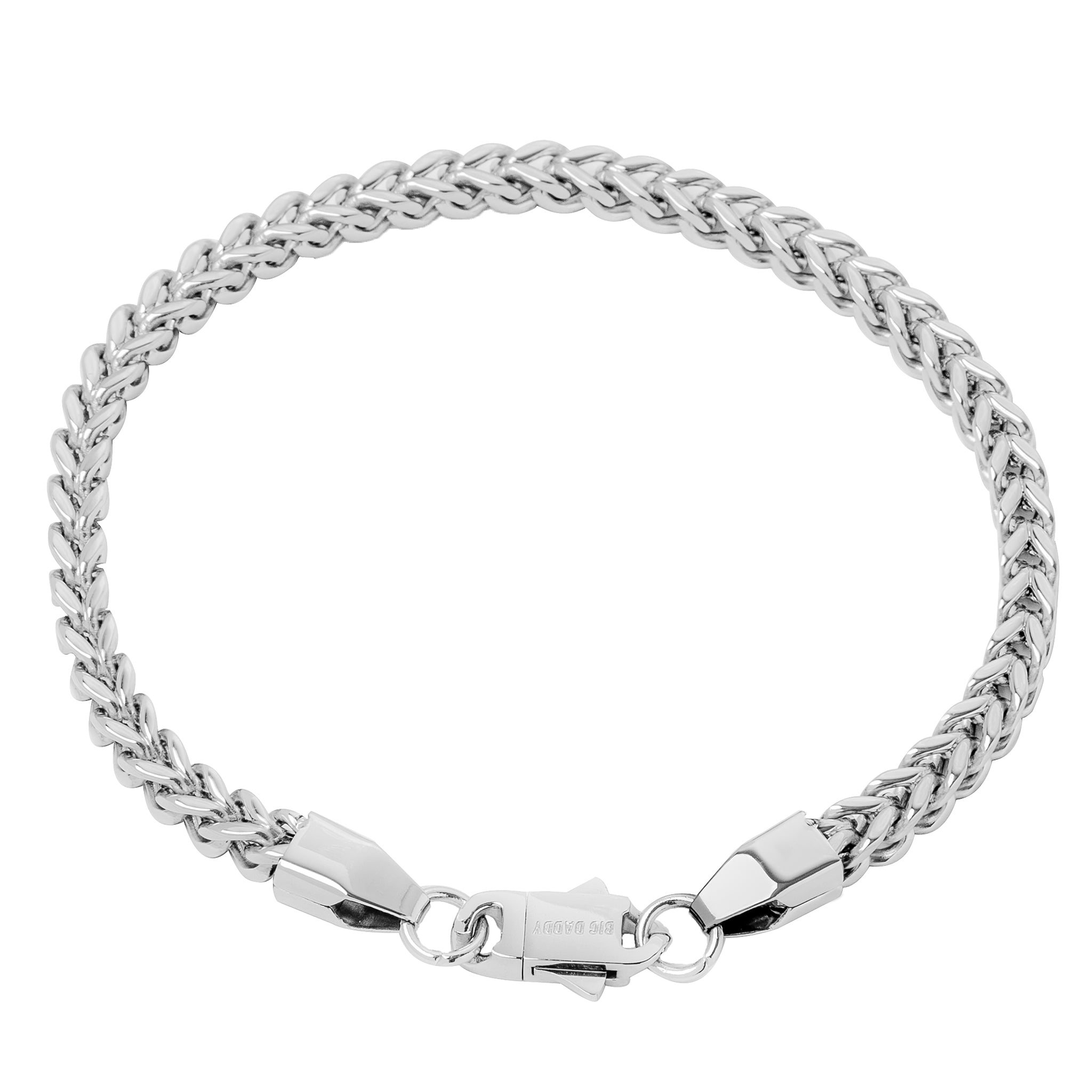 Big Daddy 5MM Silver Cuban Bracelet Hoofdafbeelding