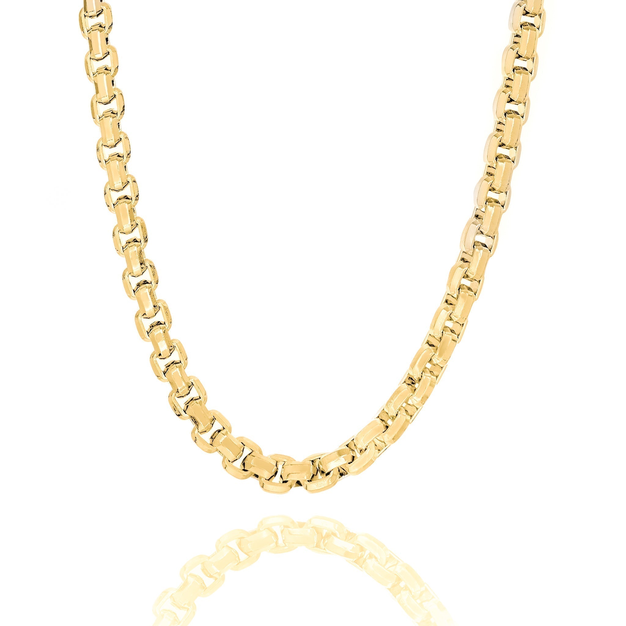 Big Daddy 8MM Gold Franco Box Chain Hoofdafbeelding