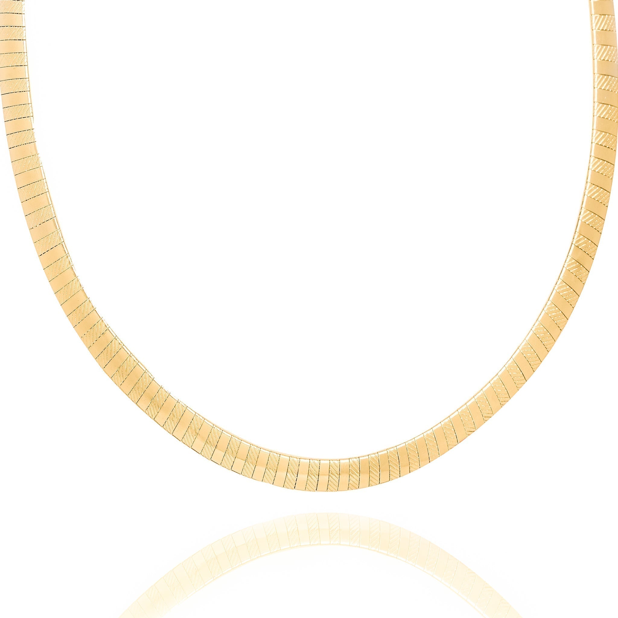 Big Daddy 8MM Gold Omega Chain Hoofdafbeelding