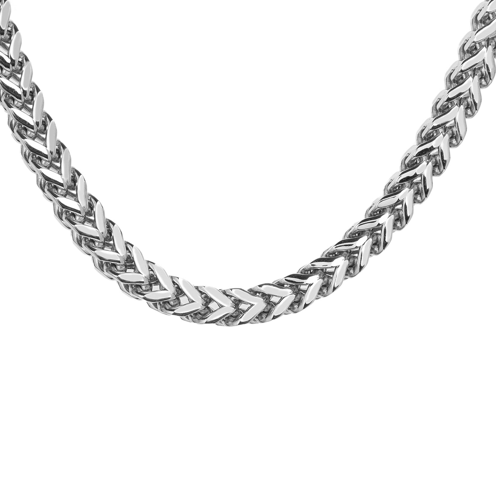 Big Daddy 8MM Silver Cuban Chain Hoofdafbeelding