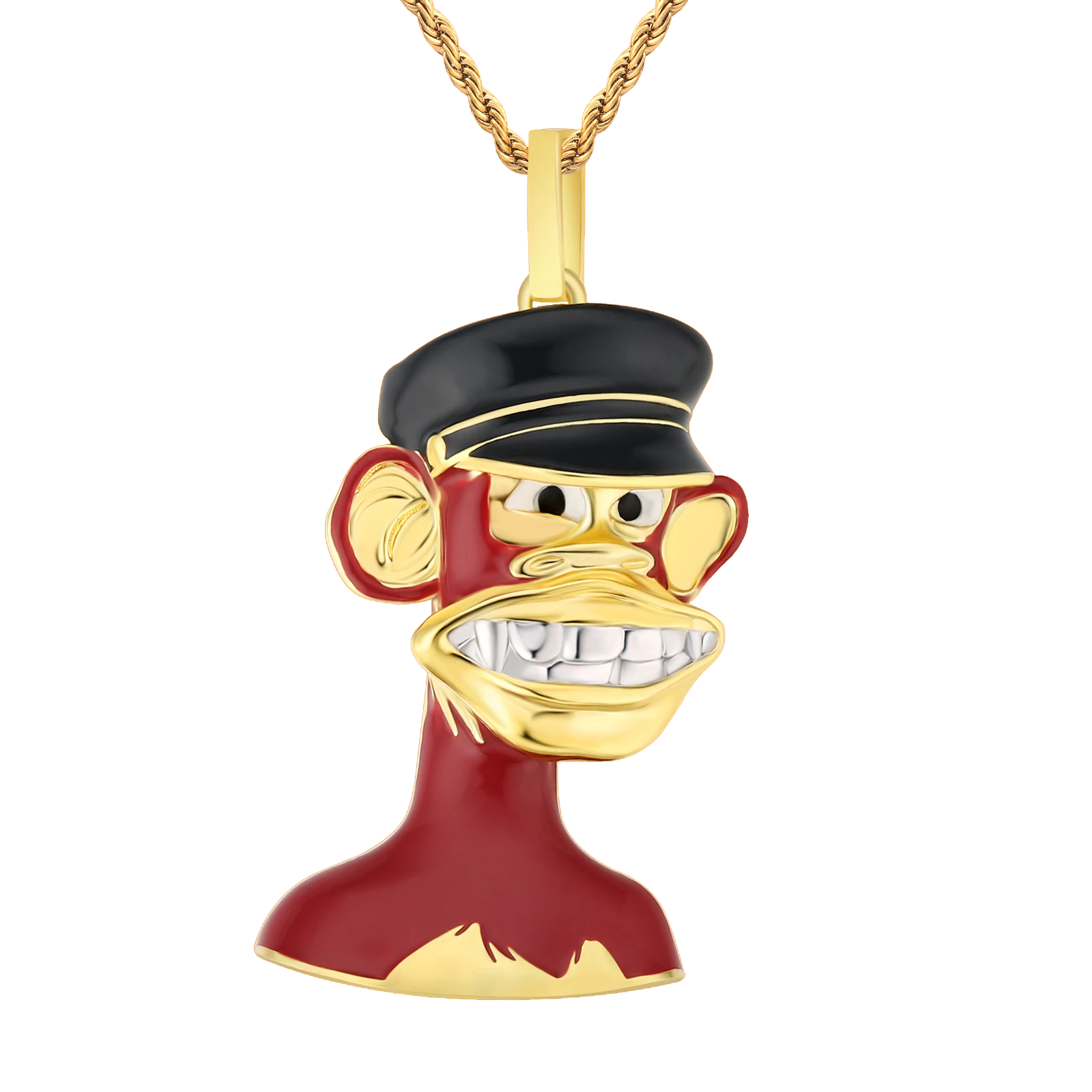 Big Daddy Bored Ape NFT Pendant #6 - Limited edition Hoofdafbeelding