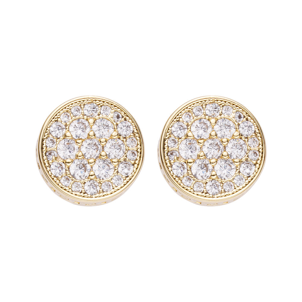 Big Daddy Cluster Iced Out Diamond Earring