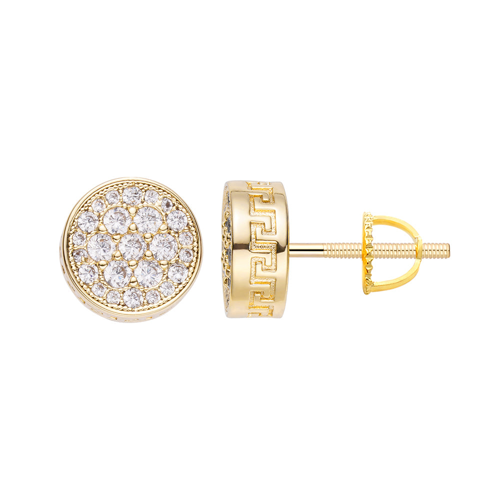 Big Daddy Cluster Iced Out Diamond Earring Hoofdafbeelding