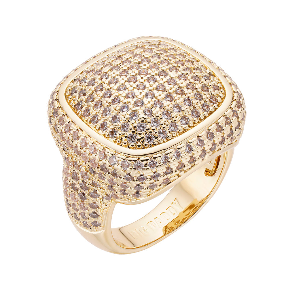 Big Daddy Clustered Iced Out Diamond Ring Main image