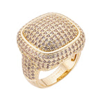 Big Daddy Clustered Iced Out Diamond Ring