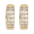 Big Daddy Diamond Loop Iced Out Earring