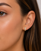 Big Daddy Diamond Loop Iced Out Earring