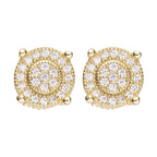 Big Daddy Diamond Stud Iced Out Earring