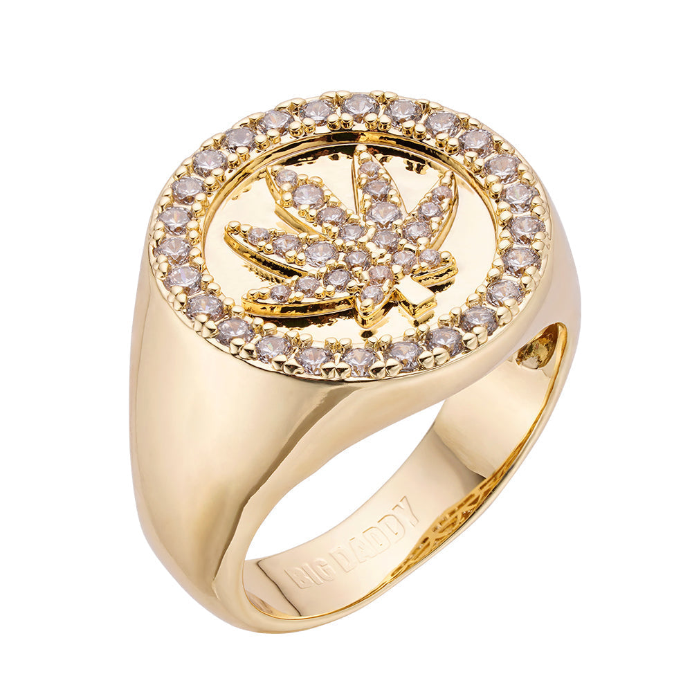 Big Daddy Dope Iced Out Diamond Ring Main image