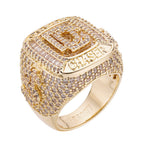 Big Daddy "Dream Chaser" Baguette Iced Out Diamond Ring