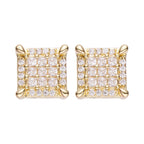 Big Daddy Emerald Cut Iced Out Diamond Earring