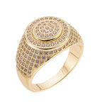 Big Daddy "Gold Digger" All Diamond Iced Out Ring
