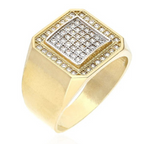 Big Daddy Grandiose Iced Gold Ring