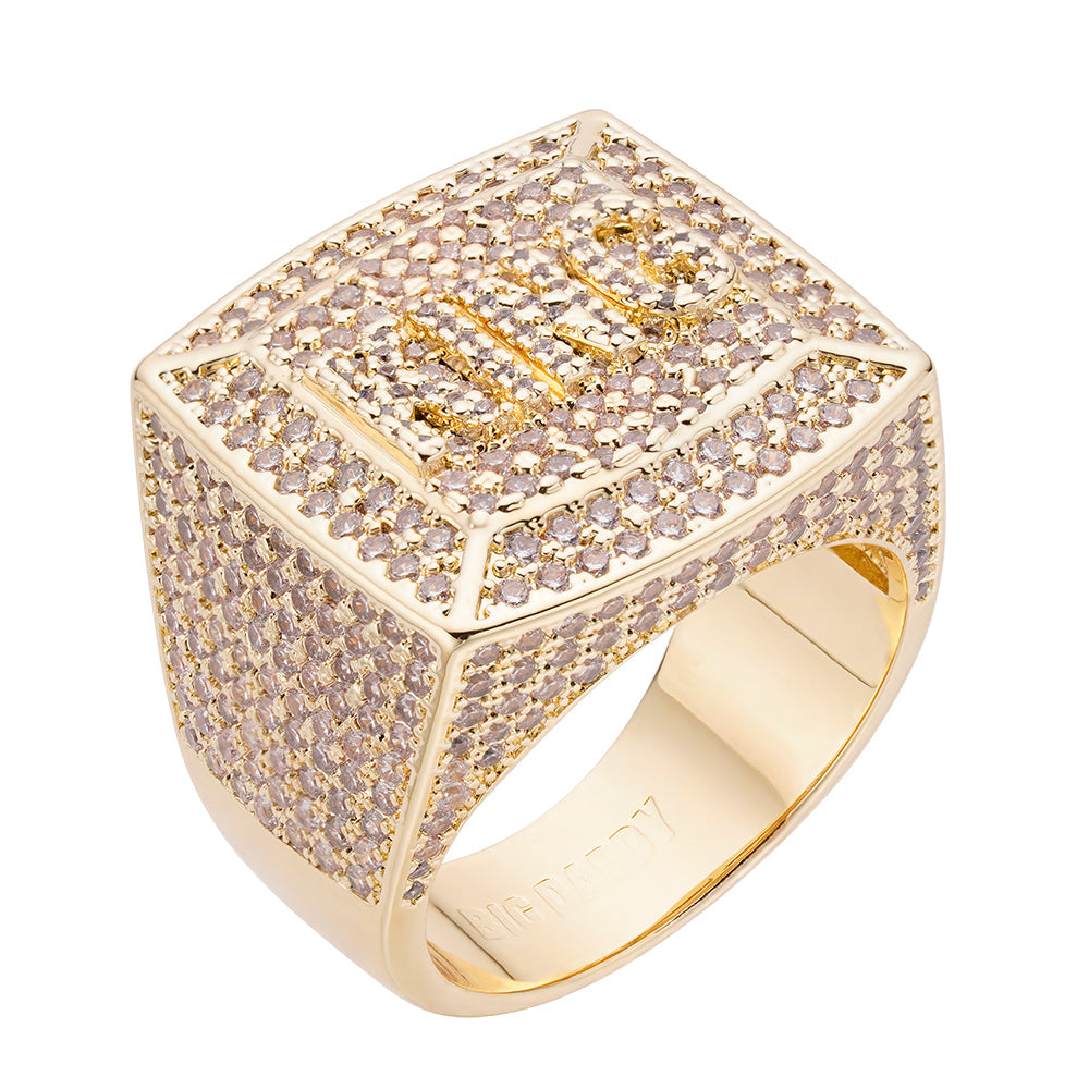 Big Daddy KING Iced Out Diamond Ring Main image