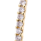 Big Daddy Large Hoop Iced Out Diamond Earring