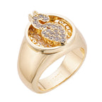 Big Daddy "Love Money" Iced Out Diamond Ring