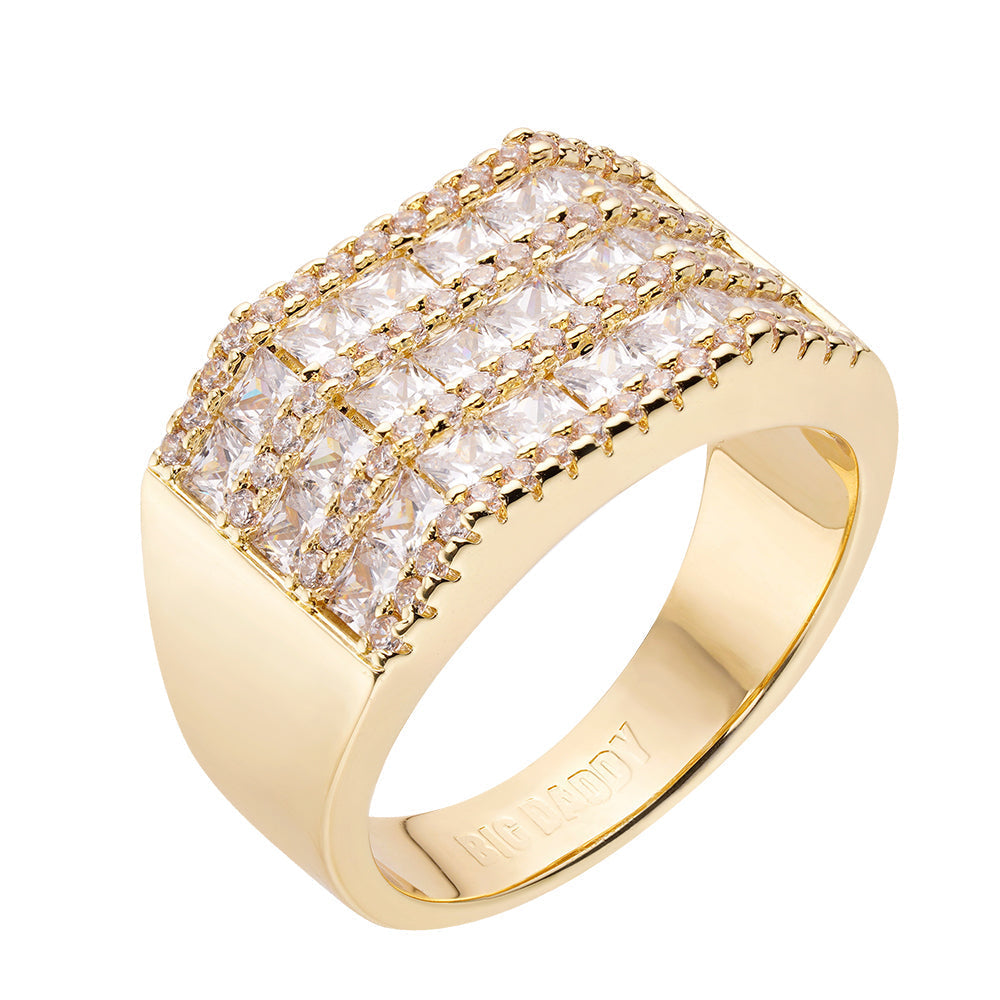 Big Daddy Royal Iced Out Ring Hoofdafbeelding