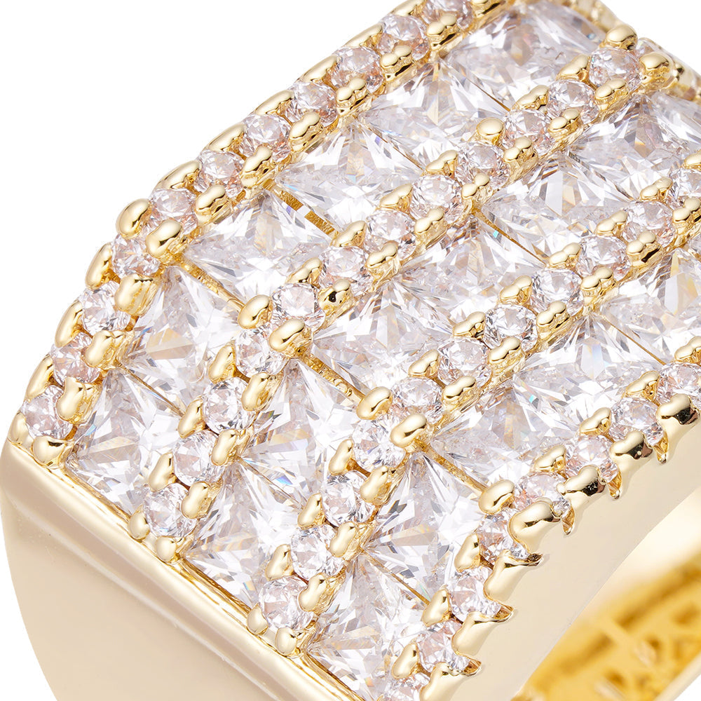 Big Daddy Royal Iced Out Ring Secundaire afbeelding