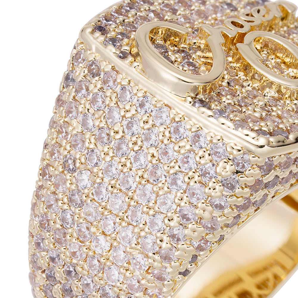 Big Daddy "The Chosen One" Iced Out Ring Secundaire afbeelding