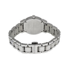 Burberry The City Black Check Stamped Dial Silver Stainless Steel Women's BU9101