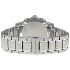 Burberry The City Ceramic Bezel Chrono Black Dial Silver Stainless Steel Men's Watch BU9380