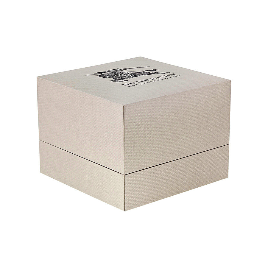 Burberry Blue Check Stamped Dial Stainless Steel Men's Watch BU9031