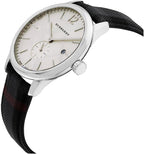 Burberry Check Stamped Leather Strap Men's Watch BU10008