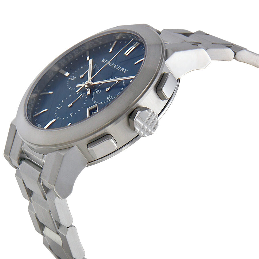 Burberry Chronograph Blue Dial Stainless Steel Men's Watch BU9363 Secondary image