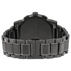Burberry Chronograph Dark Grey Dial Black Ion-plated Men's Watch BU9354