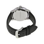Burberry Classic Round Beige Dial Black Leather Men's Watch BU10000