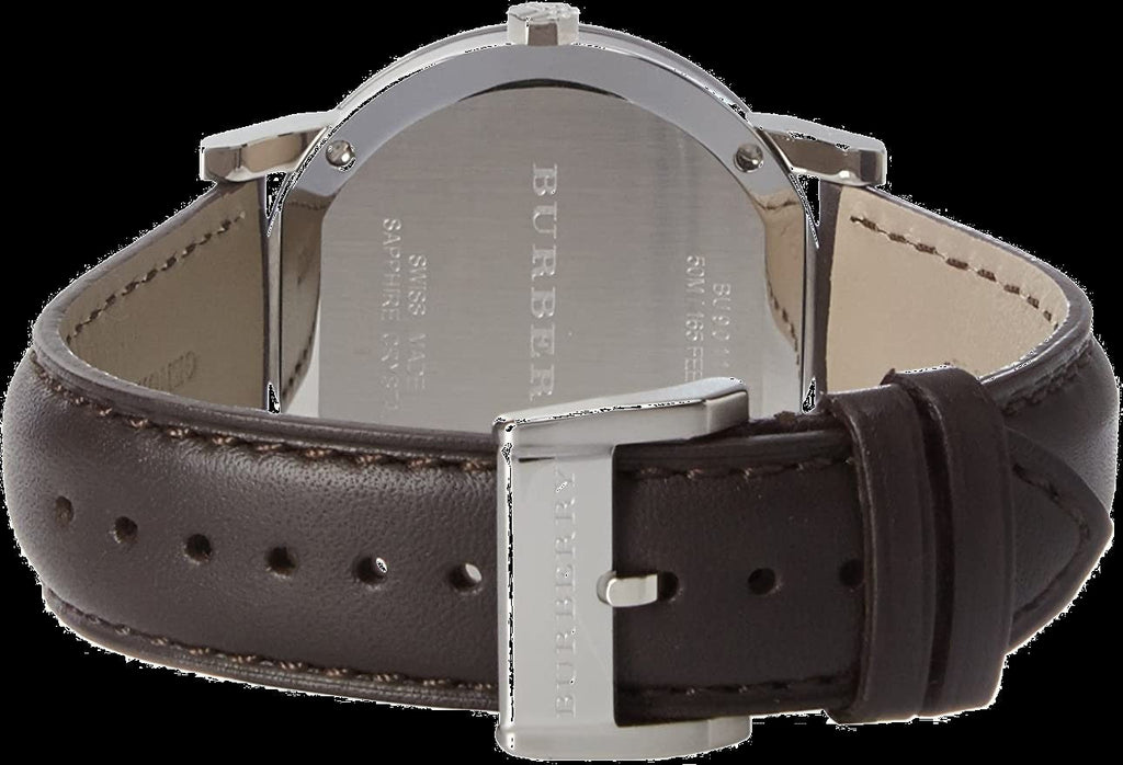Burberry Fawn Dial Brown Leather Men's Watch BU9011
