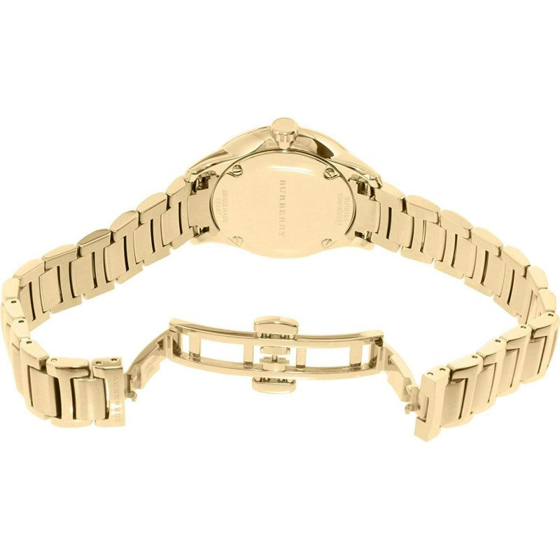 Burberry The Classic PVD Gold Plated Gold Dial Gold Stainless Steel Women's Watch Watch BU10109