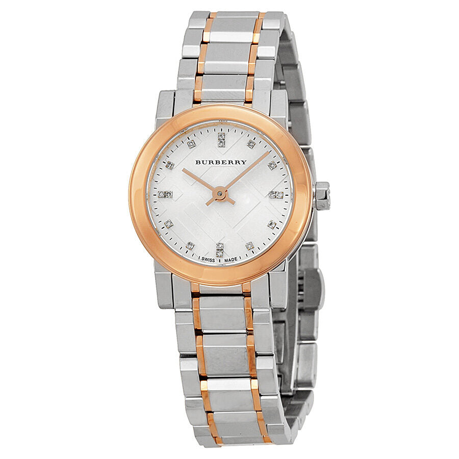 Burberry Heritage Grey Dial Two-tone Stainless Steel Ladies Watch BU9214 Main image